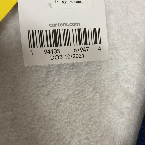 NWT carters snug fit lion 100% cotton 4 piece pajama set 12m - Picture 4 of 5